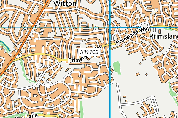WR9 7QG map - OS VectorMap District (Ordnance Survey) WR9 7QG map - OS VectorMap District (Ordnance Survey)