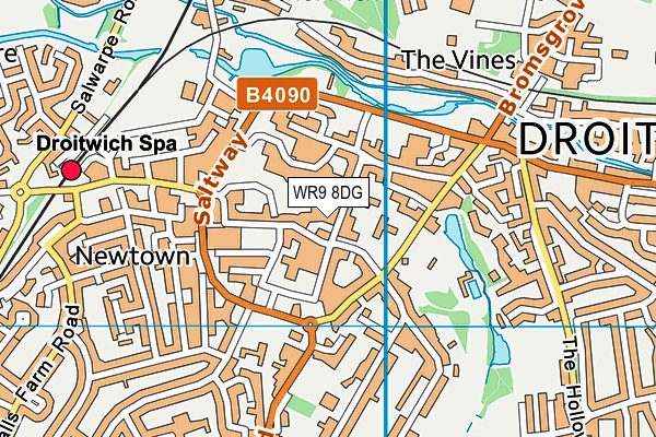 WR9 8DG map - OS VectorMap District (Ordnance Survey) WR9 8DG map - OS VectorMap District (Ordnance Survey)