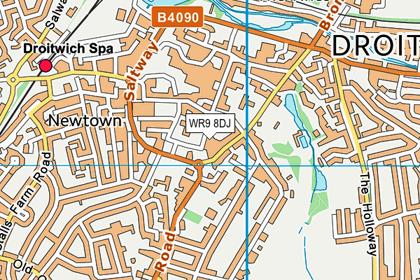 WR9 8DJ map - OS VectorMap District (Ordnance Survey) WR9 8DJ map - OS VectorMap District (Ordnance Survey)