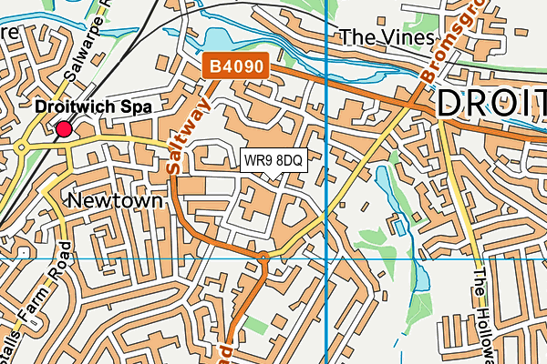 WR9 8DQ map - OS VectorMap District (Ordnance Survey) WR9 8DQ map - OS VectorMap District (Ordnance Survey)