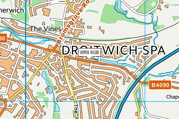 WR9 8GB map - OS VectorMap District (Ordnance Survey) WR9 8GB map - OS VectorMap District (Ordnance Survey)