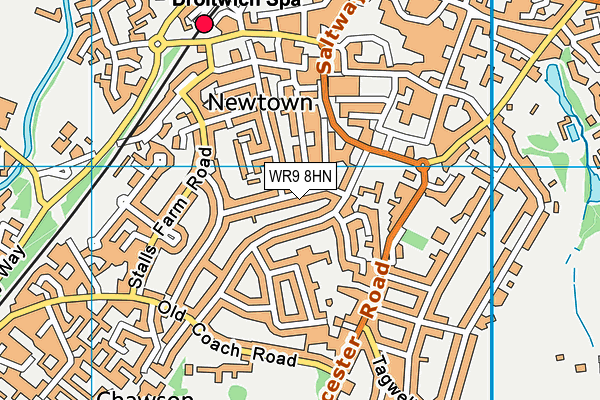 WR9 8HN map - OS VectorMap District (Ordnance Survey) WR9 8HN map - OS VectorMap District (Ordnance Survey)