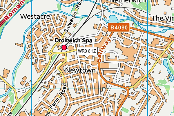 WR9 8HZ map - OS VectorMap District (Ordnance Survey) WR9 8HZ map - OS VectorMap District (Ordnance Survey)