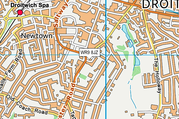 WR9 8JZ map - OS VectorMap District (Ordnance Survey) WR9 8JZ map - OS VectorMap District (Ordnance Survey)