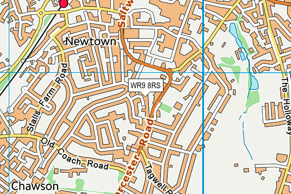 WR9 8RS map - OS VectorMap District (Ordnance Survey) WR9 8RS map - OS VectorMap District (Ordnance Survey)