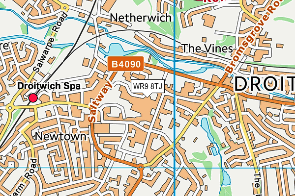 WR9 8TJ map - OS VectorMap District (Ordnance Survey) WR9 8TJ map - OS VectorMap District (Ordnance Survey)