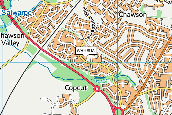 WR9 8UA map - OS VectorMap District (Ordnance Survey) WR9 8UA map - OS VectorMap District (Ordnance Survey)