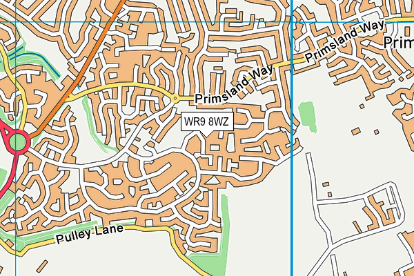 WR9 8WZ map - OS VectorMap District (Ordnance Survey) WR9 8WZ map - OS VectorMap District (Ordnance Survey)