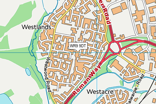 WR9 9DT map - OS VectorMap District (Ordnance Survey) WR9 9DT map - OS VectorMap District (Ordnance Survey)