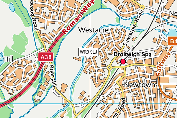 WR9 9LJ map - OS VectorMap District (Ordnance Survey) WR9 9LJ map - OS VectorMap District (Ordnance Survey)