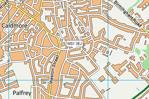 WS1 3EJ map - OS VectorMap District (Ordnance Survey) WS1 3EJ map - OS VectorMap District (Ordnance Survey)
