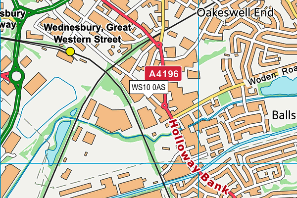 WS10 0AS map - OS VectorMap District (Ordnance Survey) WS10 0AS map - OS VectorMap District (Ordnance Survey)