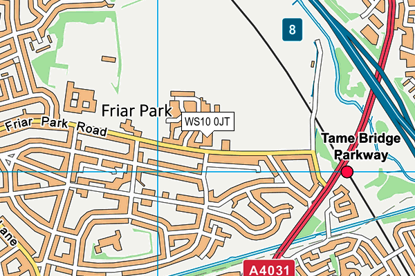 WS10 0JT map - OS VectorMap District (Ordnance Survey) WS10 0JT map - OS VectorMap District (Ordnance Survey)