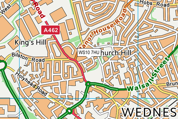 WS10 7HU map - OS VectorMap District (Ordnance Survey) WS10 7HU map - OS VectorMap District (Ordnance Survey)