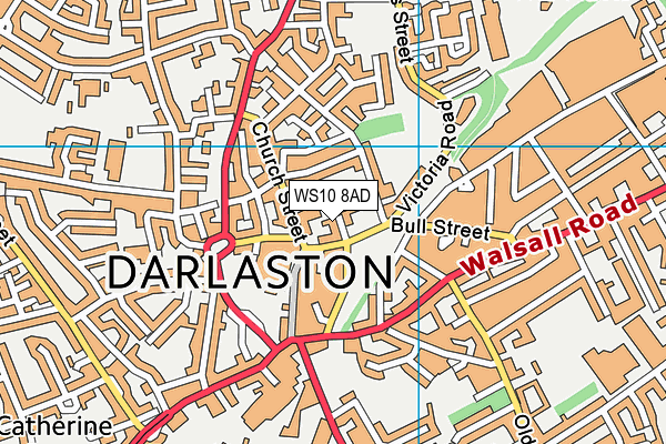 WS10 8AD map - OS VectorMap District (Ordnance Survey) WS10 8AD map - OS VectorMap District (Ordnance Survey)