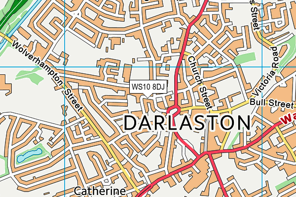 WS10 8DJ map - OS VectorMap District (Ordnance Survey) WS10 8DJ map - OS VectorMap District (Ordnance Survey)