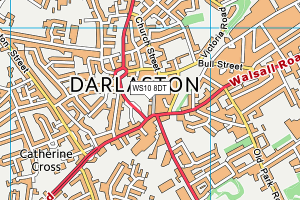 WS10 8DT map - OS VectorMap District (Ordnance Survey) WS10 8DT map - OS VectorMap District (Ordnance Survey)