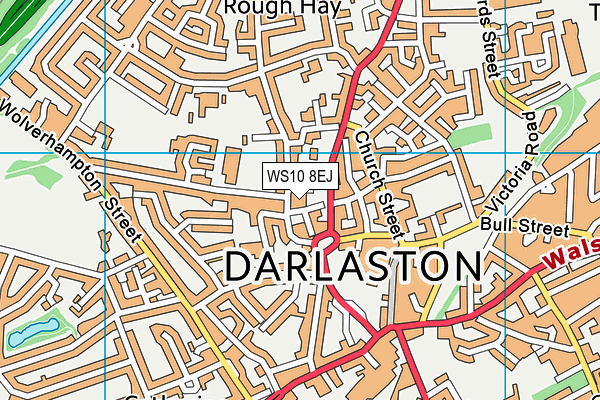 WS10 8EJ map - OS VectorMap District (Ordnance Survey) WS10 8EJ map - OS VectorMap District (Ordnance Survey)