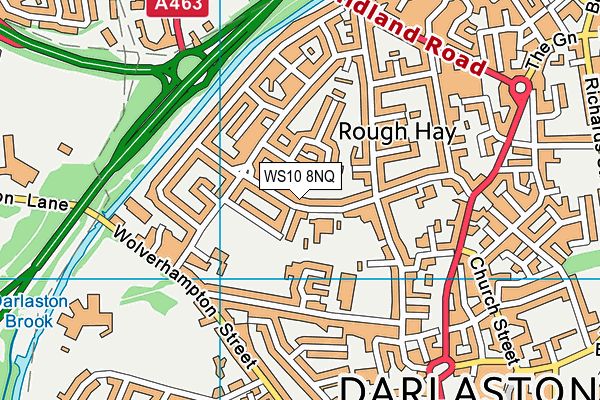 WS10 8NQ map - OS VectorMap District (Ordnance Survey) WS10 8NQ map - OS VectorMap District (Ordnance Survey)