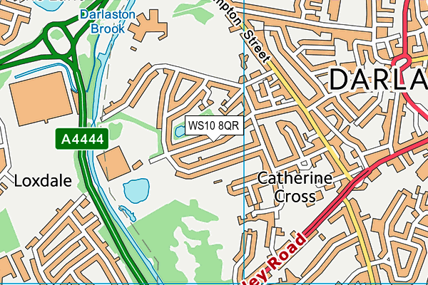 WS10 8QR map - OS VectorMap District (Ordnance Survey) WS10 8QR map - OS VectorMap District (Ordnance Survey)