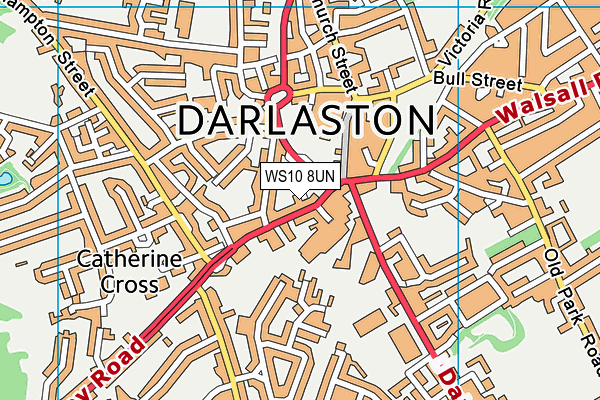 WS10 8UN map - OS VectorMap District (Ordnance Survey) WS10 8UN map - OS VectorMap District (Ordnance Survey)