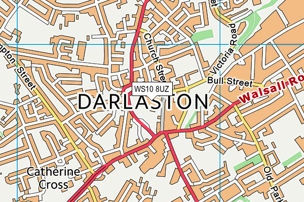 WS10 8UZ map - OS VectorMap District (Ordnance Survey) WS10 8UZ map - OS VectorMap District (Ordnance Survey)
