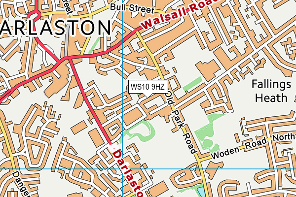 WS10 9HZ map - OS VectorMap District (Ordnance Survey) WS10 9HZ map - OS VectorMap District (Ordnance Survey)