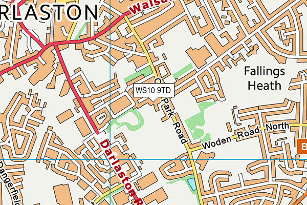 WS10 9TD map - OS VectorMap District (Ordnance Survey) WS10 9TD map - OS VectorMap District (Ordnance Survey)