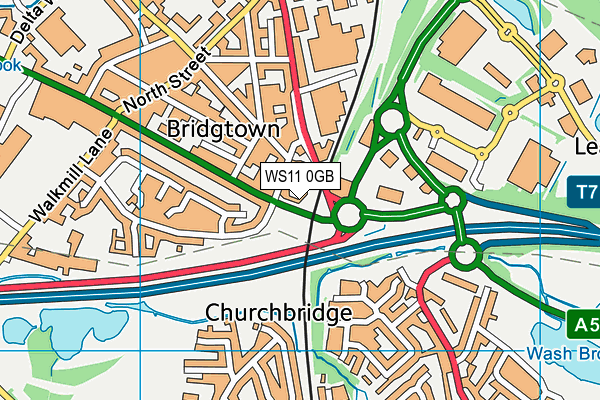 WS11 0GB map - OS VectorMap District (Ordnance Survey) WS11 0GB map - OS VectorMap District (Ordnance Survey)