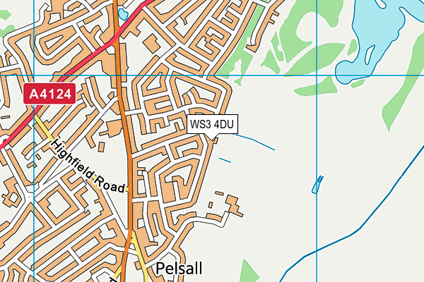 WS3 4DU map - OS VectorMap District (Ordnance Survey) WS3 4DU map - OS VectorMap District (Ordnance Survey)
