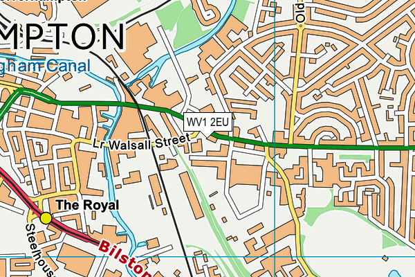 WV1 2EU map - OS VectorMap District (Ordnance Survey) WV1 2EU map - OS VectorMap District (Ordnance Survey)
