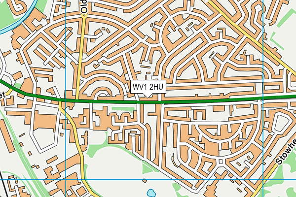 WV1 2HU map - OS VectorMap District (Ordnance Survey) WV1 2HU map - OS VectorMap District (Ordnance Survey)