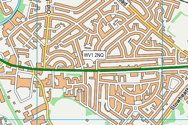 WV1 2NQ map - OS VectorMap District (Ordnance Survey) WV1 2NQ map - OS VectorMap District (Ordnance Survey)