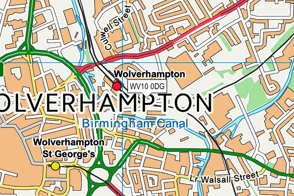 WV10 0DG map - OS VectorMap District (Ordnance Survey) WV10 0DG map - OS VectorMap District (Ordnance Survey)