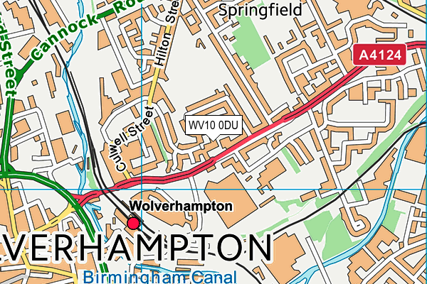 WV10 0DU map - OS VectorMap District (Ordnance Survey) WV10 0DU map - OS VectorMap District (Ordnance Survey)