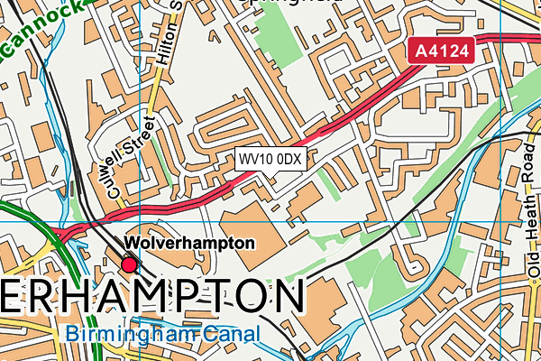 WV10 0DX map - OS VectorMap District (Ordnance Survey) WV10 0DX map - OS VectorMap District (Ordnance Survey)