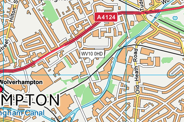 WV10 0HD map - OS VectorMap District (Ordnance Survey) WV10 0HD map - OS VectorMap District (Ordnance Survey)