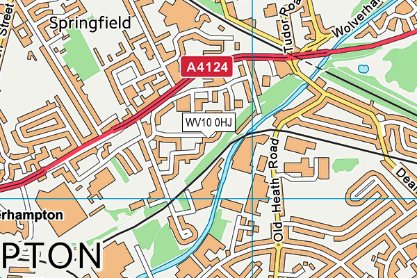 WV10 0HJ map - OS VectorMap District (Ordnance Survey) WV10 0HJ map - OS VectorMap District (Ordnance Survey)