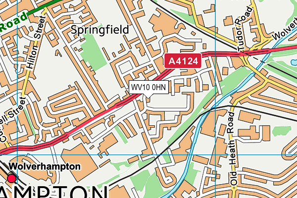 WV10 0HN map - OS VectorMap District (Ordnance Survey) WV10 0HN map - OS VectorMap District (Ordnance Survey)