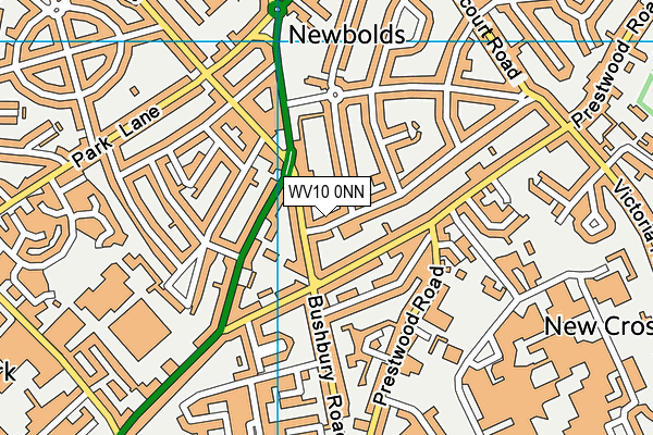 WV10 0NN map - OS VectorMap District (Ordnance Survey) WV10 0NN map - OS VectorMap District (Ordnance Survey)