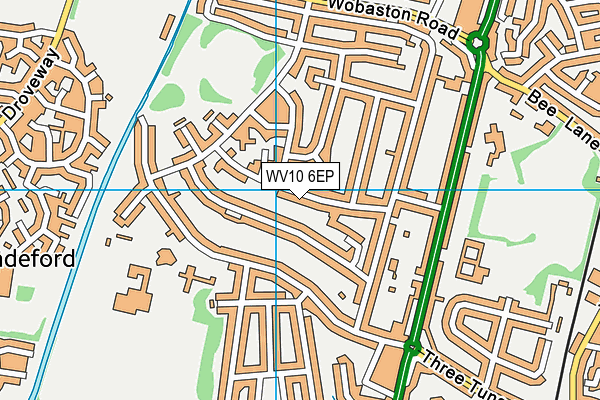 WV10 6EP map - OS VectorMap District (Ordnance Survey) WV10 6EP map - OS VectorMap District (Ordnance Survey)