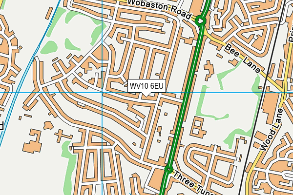 WV10 6EU map - OS VectorMap District (Ordnance Survey) WV10 6EU map - OS VectorMap District (Ordnance Survey)