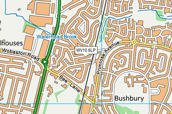 WV10 6LP map - OS VectorMap District (Ordnance Survey) WV10 6LP map - OS VectorMap District (Ordnance Survey)