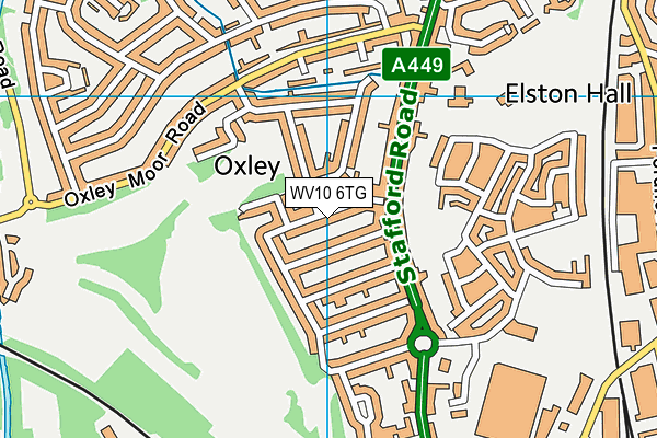 WV10 6TG map - OS VectorMap District (Ordnance Survey) WV10 6TG map - OS VectorMap District (Ordnance Survey)