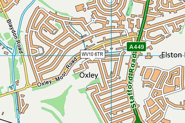 WV10 6TR map - OS VectorMap District (Ordnance Survey) WV10 6TR map - OS VectorMap District (Ordnance Survey)