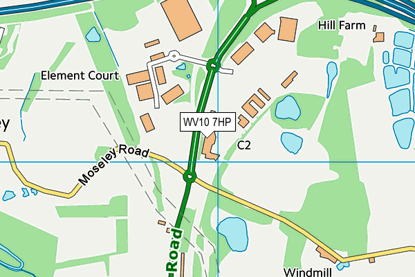 WV10 7HP map - OS VectorMap District (Ordnance Survey) WV10 7HP map - OS VectorMap District (Ordnance Survey)
