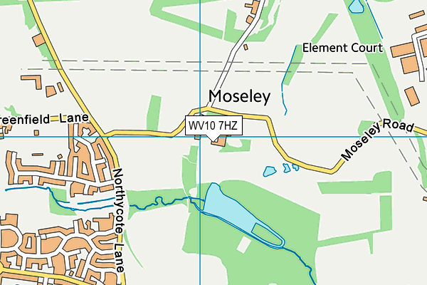 WV10 7HZ map - OS VectorMap District (Ordnance Survey) WV10 7HZ map - OS VectorMap District (Ordnance Survey)
