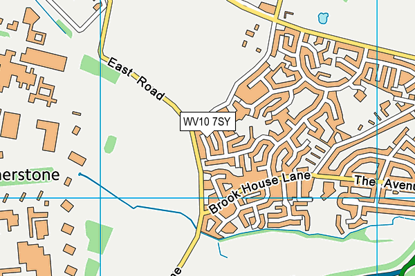 WV10 7SY map - OS VectorMap District (Ordnance Survey) WV10 7SY map - OS VectorMap District (Ordnance Survey)