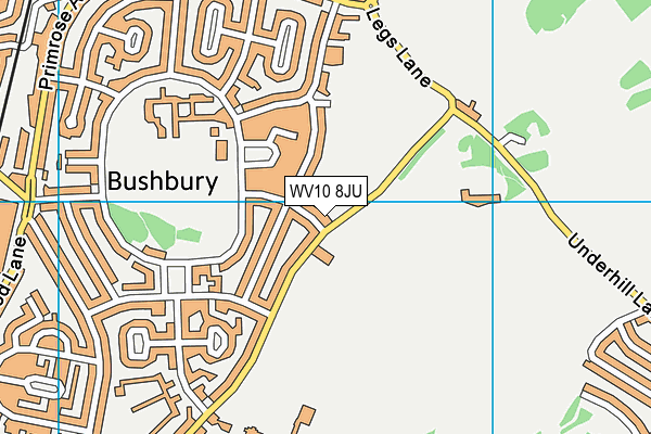 WV10 8JU map - OS VectorMap District (Ordnance Survey) WV10 8JU map - OS VectorMap District (Ordnance Survey)