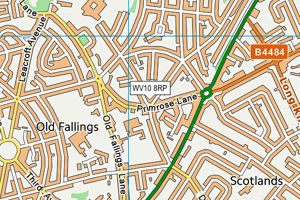 WV10 8RP map - OS VectorMap District (Ordnance Survey) WV10 8RP map - OS VectorMap District (Ordnance Survey)